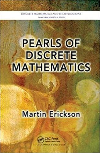 pearls of discrete mathematics 1st edition martin erickson 1138435864, 978-1138435865