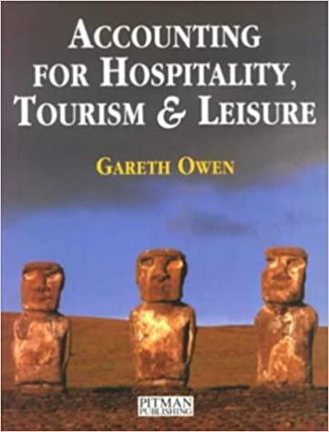 accounting for hospitality tourism and leisure 1st edition gareth owen 0273602632, 978-0273602637