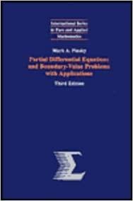partial differential equations and boundary value problems with applications 1st edition mark a pinsky