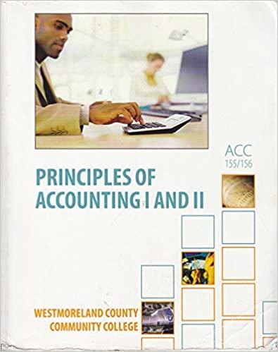 Principles Of Accounting I And II  ACC 155 156
