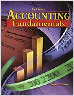 accounting fundamentals 6th edition michael curran, esther flashner 0078227488, 9780078227486