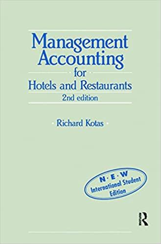 ise management accounting for hotels and restaurants 2nd international edition richard kotas 0751401102,