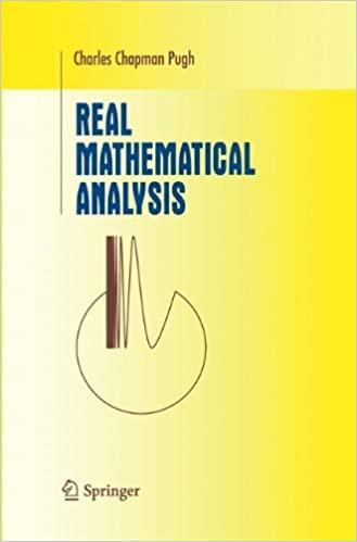 real mathematical analysis 1st edition charles c pugh 1468495410, 978-1468495416
