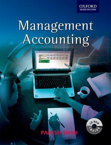 management accounting 1st edition paresh shah 0195695259, 9780195695250