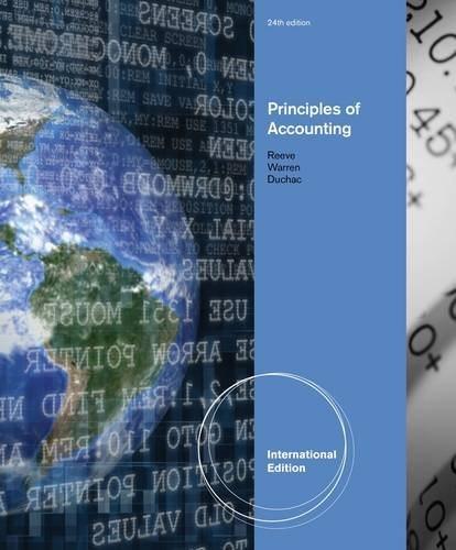 principles of accounting international 24th edition dr james m. reeve, jonathan e. duchac, carl s. warren