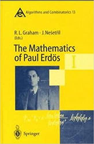 the mathematics of paul erdos 1st edition ronald lewis graham, j nesetril 3540616101, 978-3540616108