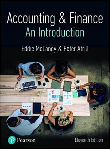 accounting and finance an introduction 11th edition eddie mclaney, peter atrill 1292435526, 9781292435527