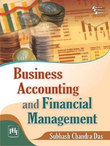 business accounting and financial management 1st edition subhash chandra das, subhas chandra bose 8120347420,