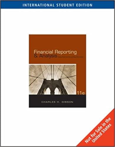 ise financial reporting and analysis using financial accounting information 11th international edition