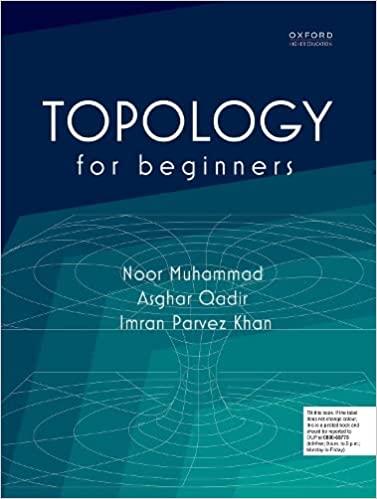 topology for beginners 1st edition noor muhammad, asghar qadir, imran parvez khan 9697341826, 978-9697341825