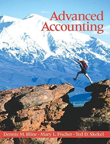 advanced accounting 1st edition dennis m. bline, ted d. skekel, mary l. fischer 0471327751, 9780471327752