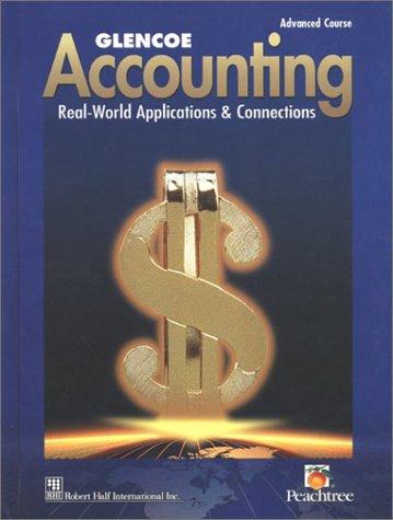 glencoe accounting advanced course 4th edition donald j. guerrieri, mcgraw-hill education, f. barry haber,