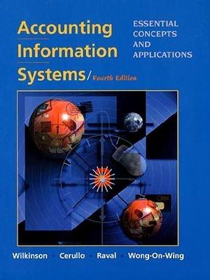 accounting information systems essential concepts and applications 4th edition joseph w. wilkinson, michael