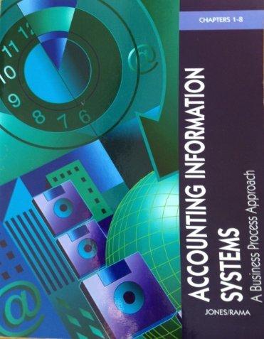 accounting information systems a business process approach chapters 1-8 1st edition frederick i. jones,