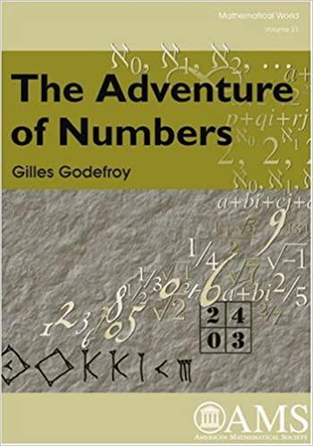 the adventure of numbers 1st edition gilles godefroy 0821833049, 978-0821833049