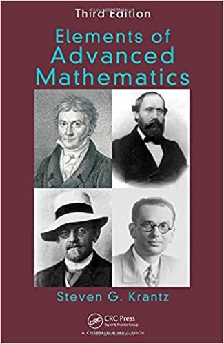 elements of advanced mathematics 3rd edition steven g krantz 1439898340, 978-1439898345