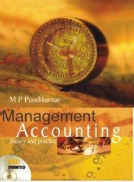 management accounting theory and practice 2nd edition m.p. pandikumar 8174465642, 9788174465641
