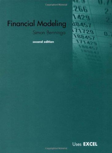financial modeling 2nd edition simon benninga 0262024829, 9780262024822