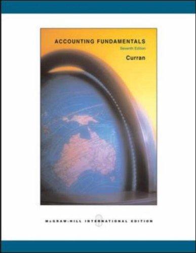 accounting fundamentals 7th international edition jr.michael g curran, esther d flashner 0071117075,