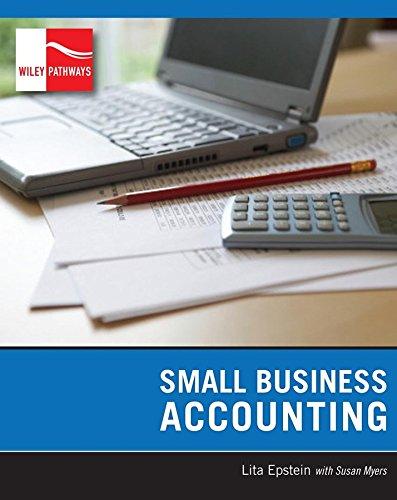 small business accounting 1st edition lita epstein, susan myers 047019863x, 9780470198636