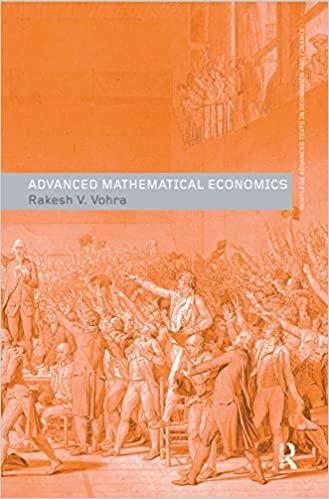 advanced mathematical economics 1st edition rakesh v vohra 0415700086, 978-0415700085