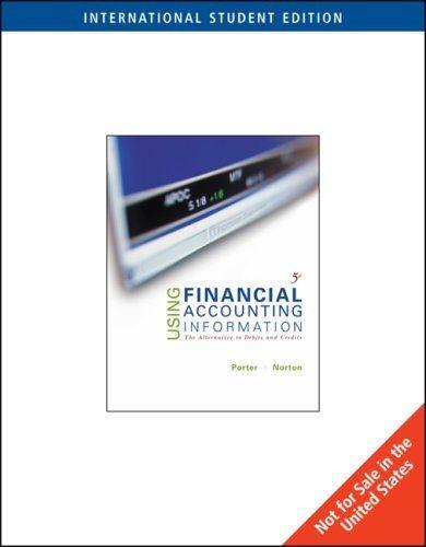 ise financial accounting the alternative to debits and credits 5th international edition gary a. porter,