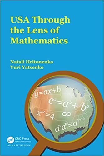 usa through the lens of mathematics 1st edition natali hritonenko, yuri yatsenko 1032135662, 978-1032135663