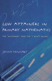 low attainers in primary mathematics 1st edition jenny houssart 0415315530, 978-0415315531