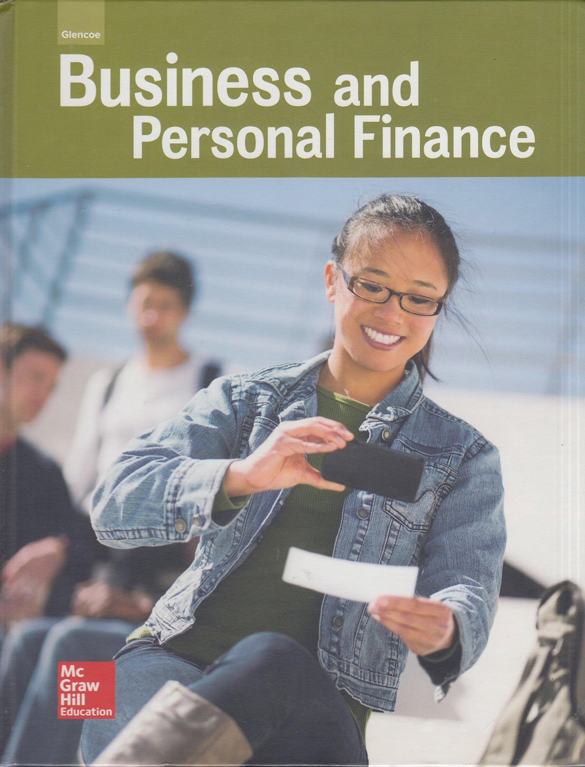 glencoe business and personal finance 1st edition mcgraw-hill 0021400202, 9780021400201