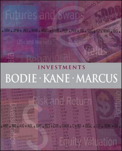 investments 6th edition zvi bodie, alan j. marcus, alex kane 0072861789, 9780072861785