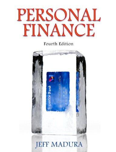 personal finance 4th edition jeff madura 0136117007, 9780136117001