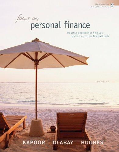 focus on personal finance 2nd edition jack kapoor, les dlabay, robert j. hughes 0073530638, 9780073530635