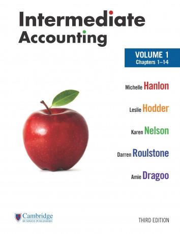 intermediate accounting volume 1 chapters 1 to 14 3rd edition michelle l. hanlon, leslie hodder, karen k.