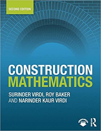 construction mathematics 2nd edition surinder virdi, roy baker, narinder kaur virdi 9780415810784