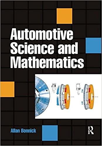 automotive science and mathematics 1st edition allan bonnick 1138129143, 978-1138129146