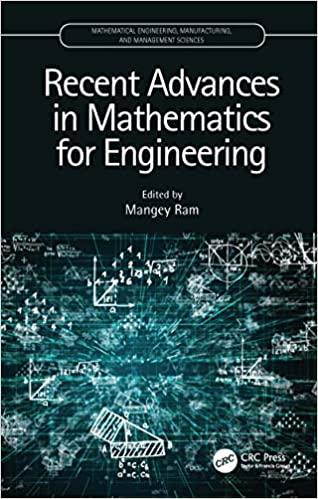 recent advances in mathematics for engineering 1st edition mangey ram 0367190869, 978-0367190866