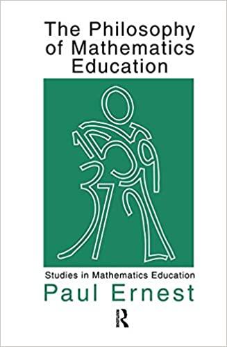 the philosophy of mathematics education 1st edition paul ernest 1138145068, 978-1138145061