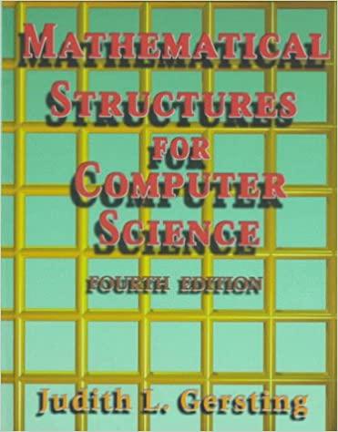 mathematical structures for computer science 4th edition judith l gersting 0716783061, 978-0716783060