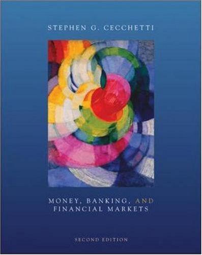 money banking and financial markets 2nd edition stephen cecchetti 0073523097, 9780073523095