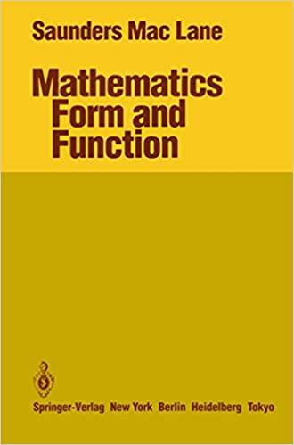 mathematics form and function 1st edition saunders maclane 0387962174, 978-0387962177