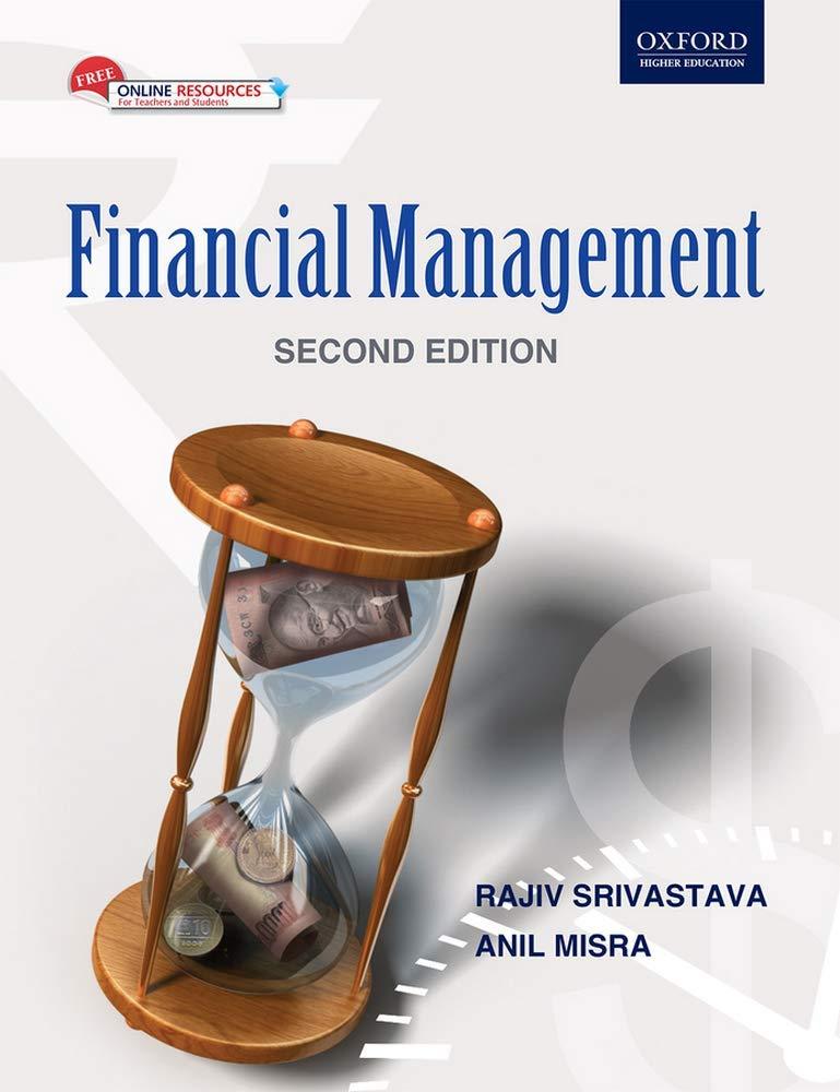 financial management 2nd edition rajiv srivastava, anil misra 0198072074, 9780198072072