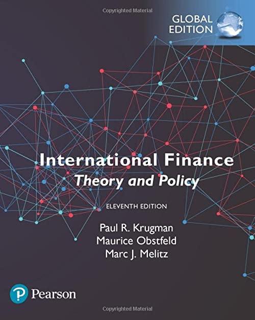 international finance theory and policy 11th global edition paul r. krugman, maurice obstfeld, marc melitz