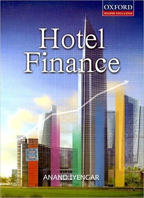 hotel finance 1st edition anand iyengar 0195694465, 978-0195694468