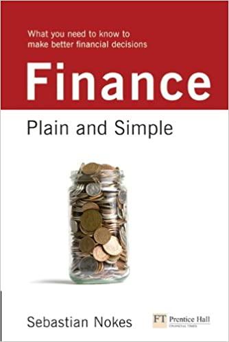 finance plain and simple 1st edition sebastian nokes 0273731297, 978-0273731290