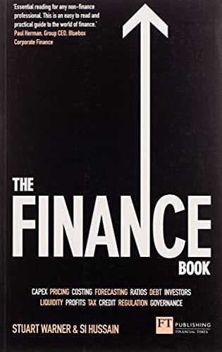 the finance book 1st edition stuart warner, si hussain 1292123648, 978-1292123646