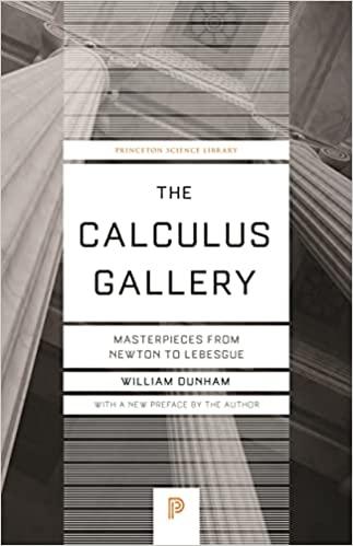the calculus gallery 1st edition william dunham 069118285x, 978-0691182858