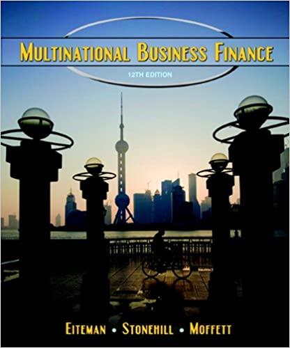 multinational business finance 12th edition david k. eiteman, arthur i. stonehill, michael h. moffett