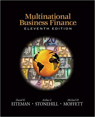 multinational business finance 11th edition david k. eiteman, arthur i. stonehill, michael h. moffett