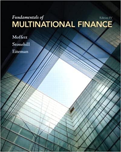 fundamentals of multinational finance 4th edition michael h. moffett, arthur i. stonehill, david k. eiteman