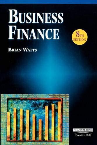 business finance 8th edition brian watts 0712110720, 978-0712110723